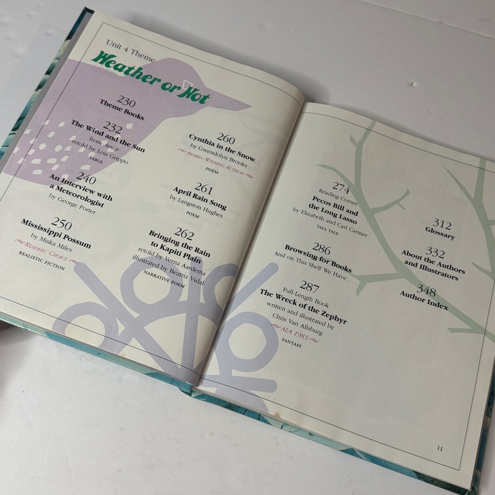 On the Horizon" Review Copy Educational Textbook 1993 Pre-Publication Edition - Picture 9 of 16